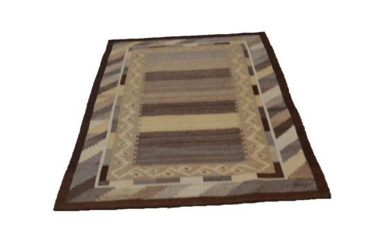 Tappeto Kilim 3-BR fatto a mano, 128x185 cm