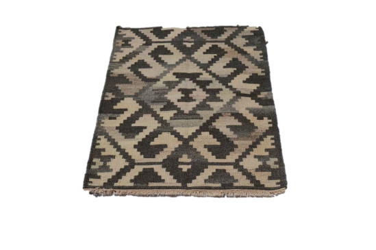 Tappeto Kilim per bagno BRIC2-65x110 cm