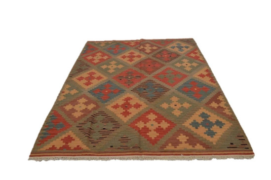 Afghan Kilim 17, Miss Cucci,Dimensione 175x235 cm 