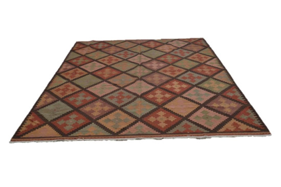 Afghan Kilim 9, Miss Cucci,Dimensione 280x372 cm 