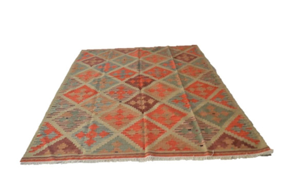 Afghan Kilim 25, Miss Cucci,Dimensione 265x210 cm 