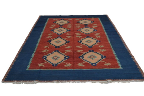 Afghan Kilim 3, Miss Cucci,Dimensione 265x210 cm 