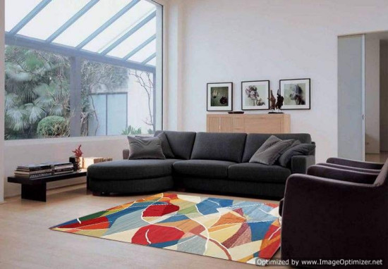 Tappeto Kilim Limin Sumak Moderno - Dimensioni 200x300 cm