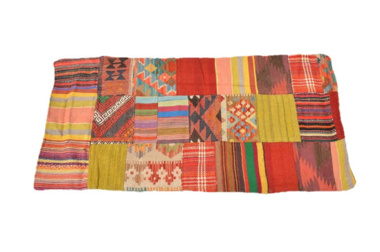 Tappeto Kilim Patchwork  10150 misura 123x61 cm