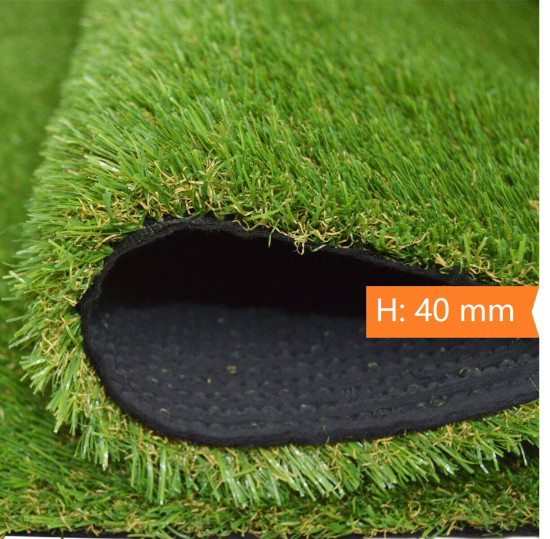 Erba Sintetica Grass Mixed 40 mm di altezza molto morbido che creano un effetto ultra reale unico e senza paragoni.