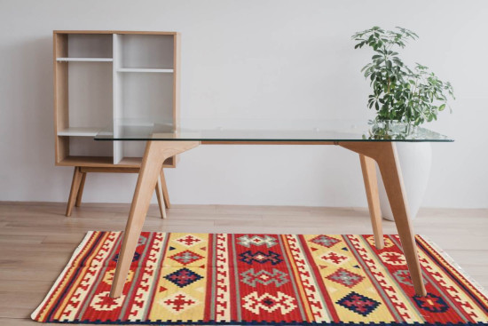 Tappeto Kilim Rettangolare SF06 misura 95x155 cm