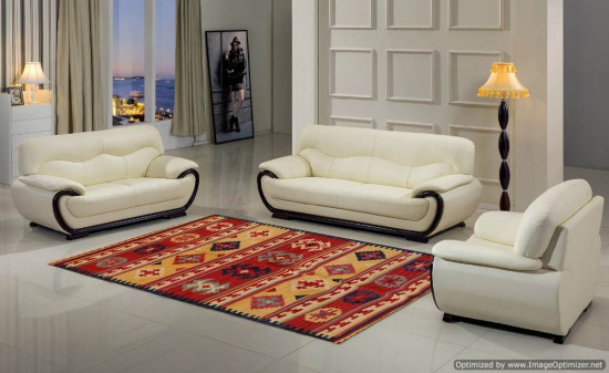 Tappeto Kilim Rettangolare Fatto a Mano SF06 misura 128x185 cm