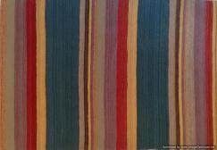 Tappeto Kilim Rettangolare Fantasia a Strisce STRIPE3 misura 95x155 cm