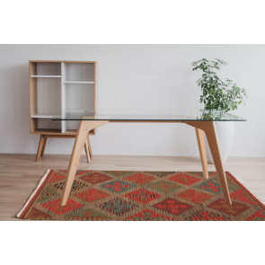 Tappeto Kilim Rettangolare 04V7 misura 95x155 cm 