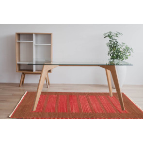 Tappeto Kilim per ingresso 09FC60 fatto a mano, 95x155