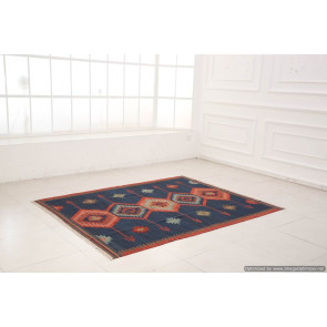 Tappeto Kilim Turkestan AY19B fatto a mano