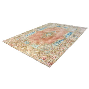 Tappeto Iraniano Vintage Beige, misura 286x386 cm