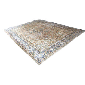 Tappeto Iraniano Vintage Beige, misura 312x423 cm