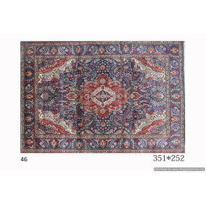 Tappeto Persiano Tabriz 252x351 cm