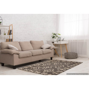 Tappeto Kilim Rettangolare BRIC1A misura 128x185 cm