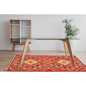 Tappeto Kilim Rettangolare BRIC6B misura 95x155 cm