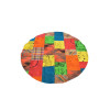 Tappeto Kilim Patchwork 10454 123x127 cm